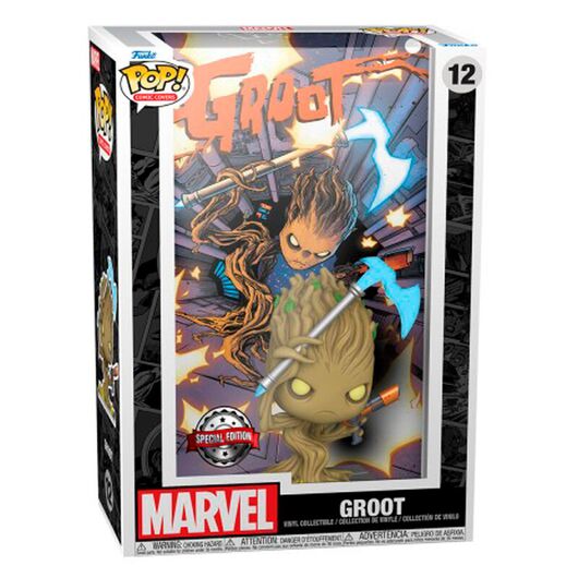 FUNKO POP figure Comic Cover Marvel Groot Exclusive