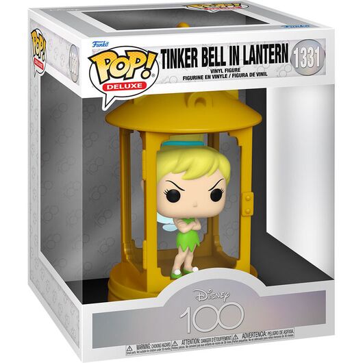 FUNKO POP figure Deluxe Disney 100th Anniversary Peter Tinker Bell in Lantern