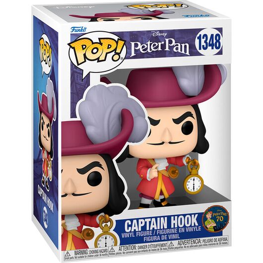 FUNKO POP figure Disney Peter Pan 70th Anniversary Captain Hook