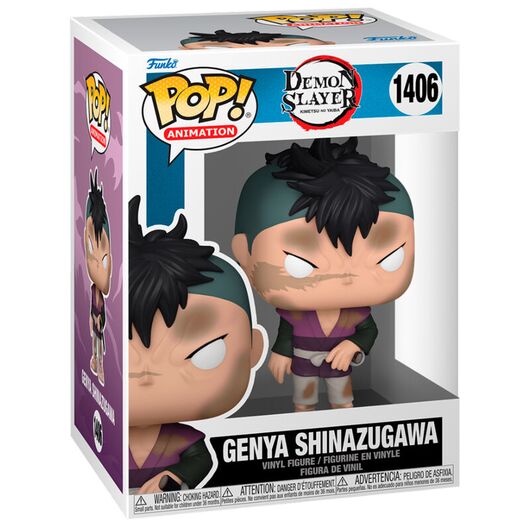 FUNKO POP figure Demon Slayer Kimetsu no Yaiba Genya Shinazugama