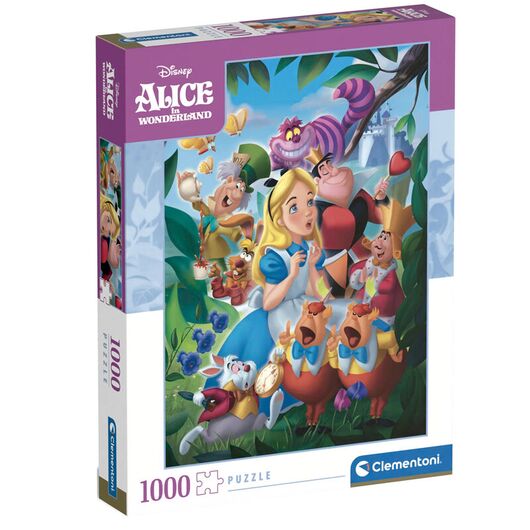 CLEMENTONI Disney Alice in Wonderland puzzle 1000pcs