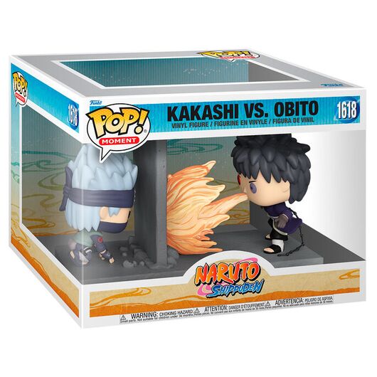 FUNKO POP figure Moment Naruto Shippuden Kakashi vs Obito