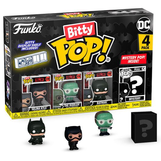 FUNKO Blister 4 figures Bitty POP DC Comics Batman 85th Anniversary Selina Kyle