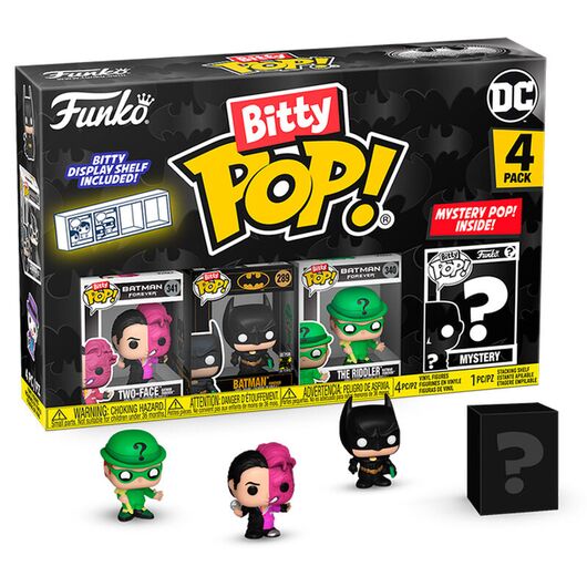 FUNKO Blister 4 figures Bitty POP DC Comics Batman 85th Anniversary Two-Face