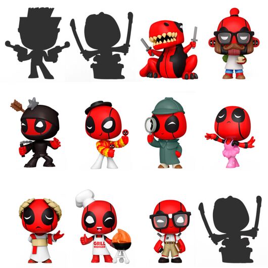 FUNKO Assorted Mystery Minis Marvel Deadpool 30th