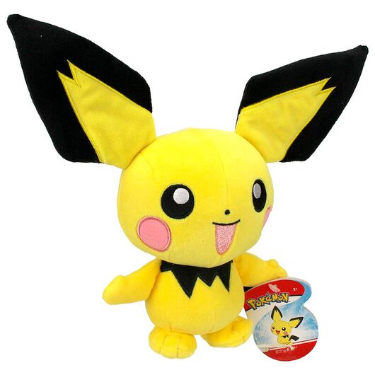 JAZWARES Pokemon Pichu plush toy 20cm
