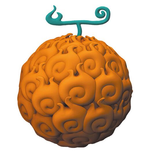PLASTOY One Piece Flame-Flame Fruit money box figure 8cm