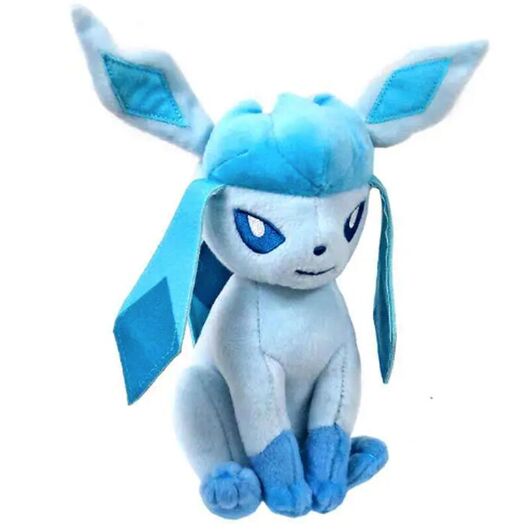 JAZWARES Pokemon Glaceon plush toy 24cm