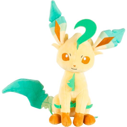 JAZWARES Pokemon Leafeon plush toy 23cm