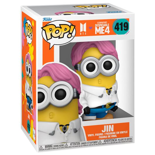 FUNKO POP figure Despicable Me 4 Jin Minion