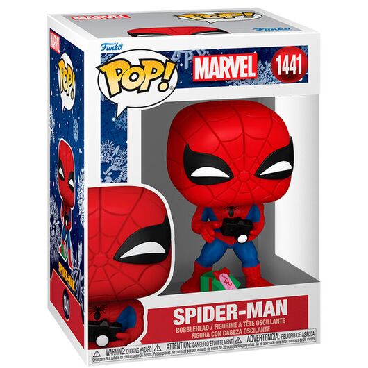 FUNKO POP figure Marvel Spider-Man with Gift