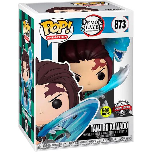 FUNKO POP figure Demon Slayer Kimetsu no Yaiba Tanjiro Kamado Exclusive