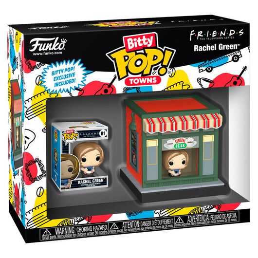 FUNKO Bitty POP figure Town Friends Rachel Green at Central Perk