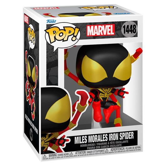 FUNKO POP figure Marvel Miles Morales Iron Spider