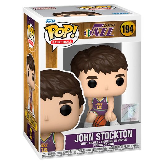 FUNKO POP figure NBA Utah Jazz John Stockton