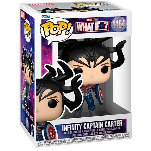 FUNKO POP figure Marvel What IF Infinity Captain Carter