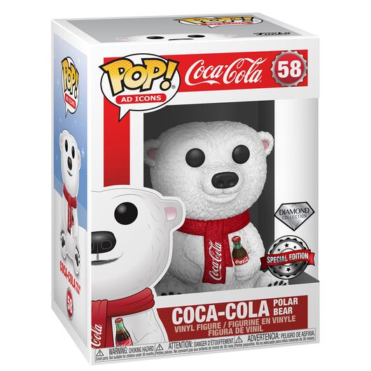 FUNKO POP figure Coca-Cola Polar Bear Exclusive
