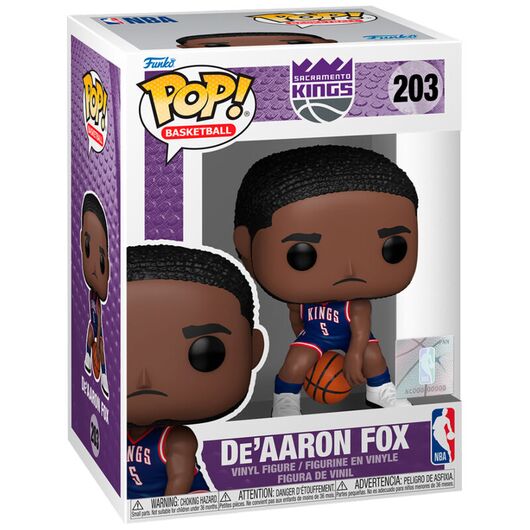 FUNKO POP figure NBA Sacramento Kings De Aaron Fox