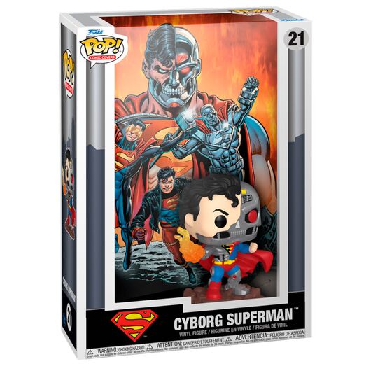 FUNKO POP figure Comic Cover DC Comics Cyborg Superman