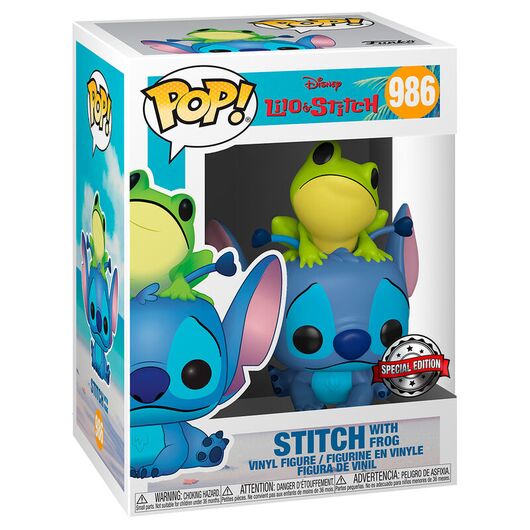 FUNKO POP figure Disney Lilo & Stitch - Stitch with Frog Exclusive