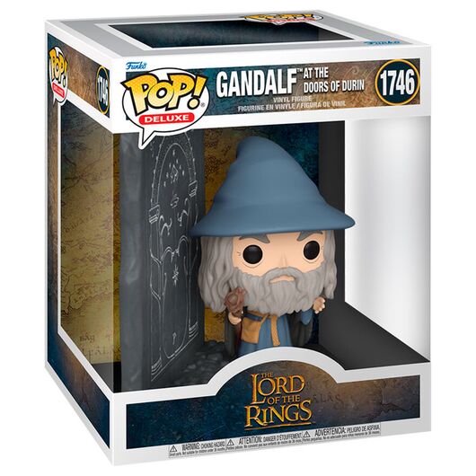FUNKO POP figure Deluxe The Lord of the Rings Gandalf with Doors of Durin