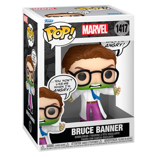 FUNKO POP figure Marvel Bruce Banner Hulk