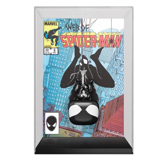 FUNKO POP figure Comic Cover Spider-Man Black Suit Spider-Man