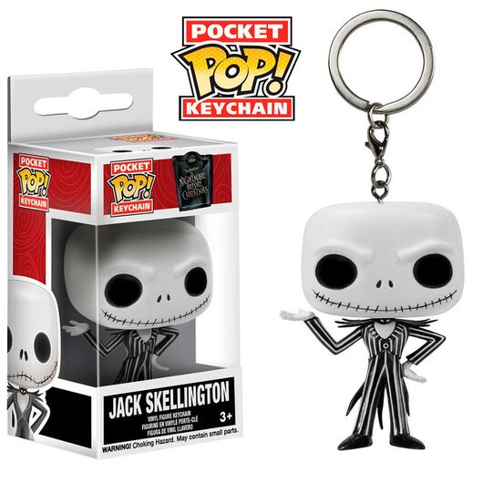 FUNKO Pocket Pop Keychain Nightmare before Christmas Jack Skellington