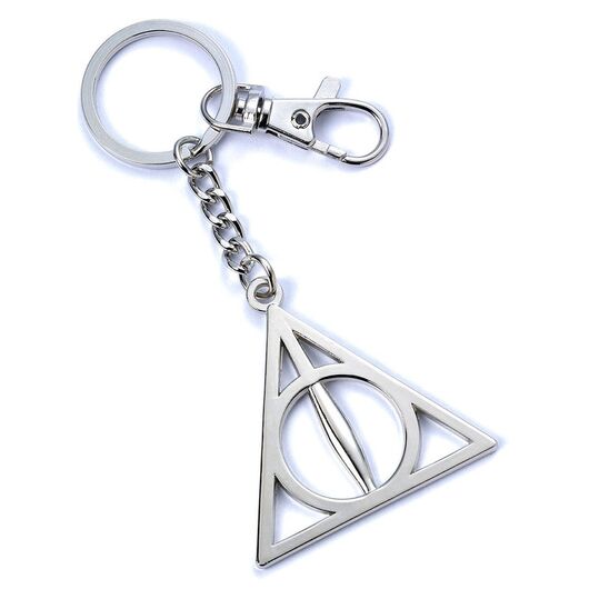 THE CARAT SHOP Harry Potter Deathly Hallows keyring