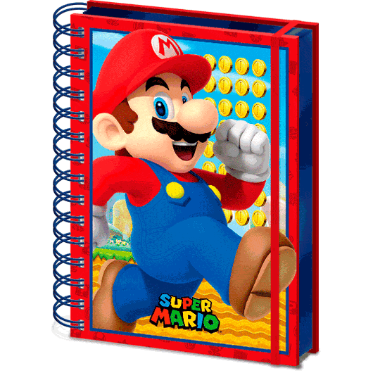 PYRAMID Nintendo Super Mario A5 wiro notebook