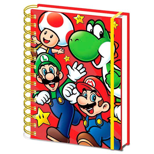 PYRAMID Nintendo Super Mario Bros A5 notebook