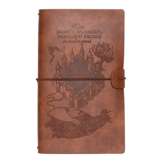 ERIK Harry Potter Marauder Map travel notebook