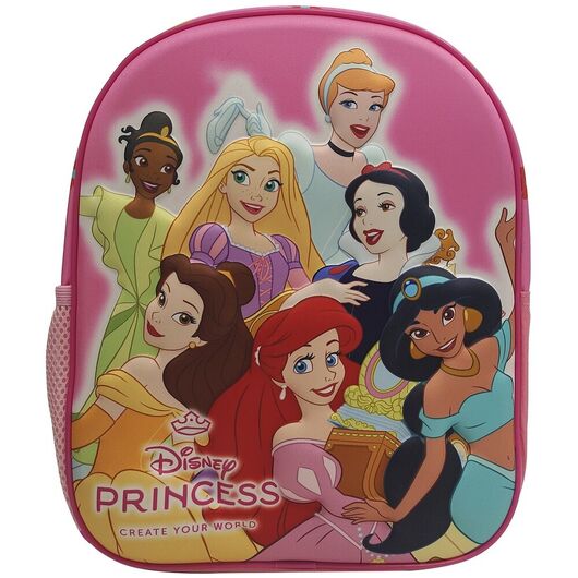 MANENTI Disney Princess Rose 3D backpack 29cm