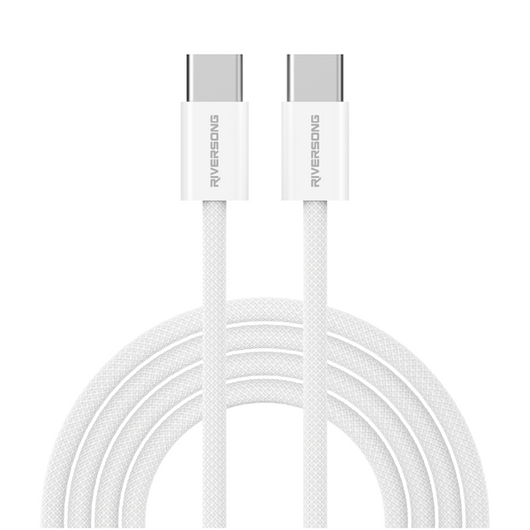 Riversong Cable Type-C to Type-C 60W Lotus 10 1m Light Gray