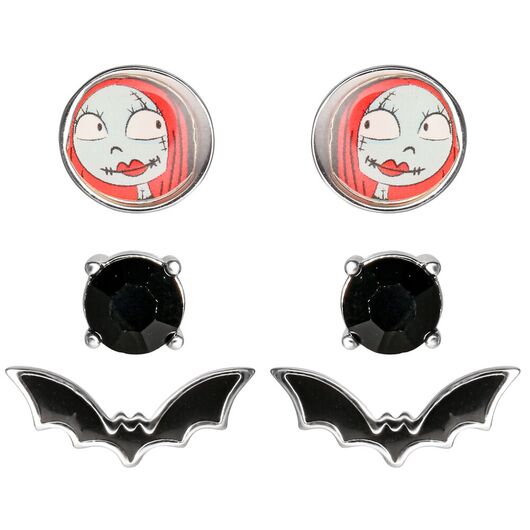 PEERS HARDY Disney Nightmare Before Christmas Set 3 pairs of earrings