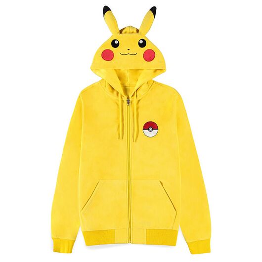 Felpa con Cappuccio Pokemon Pikachu M