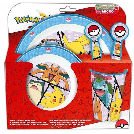 Gift Set Deluxe Pokemon Microonde