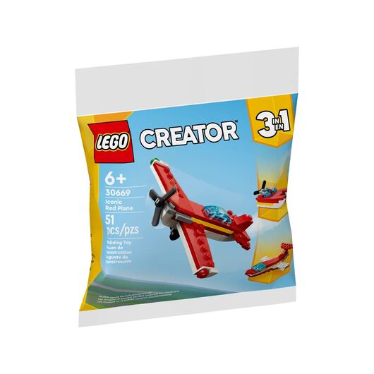 LEGO Creator 30669 Kultowy czerwony samolot