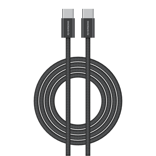 Riversong Cable Type-C to Type-C 60W Lotus 10 2m Black