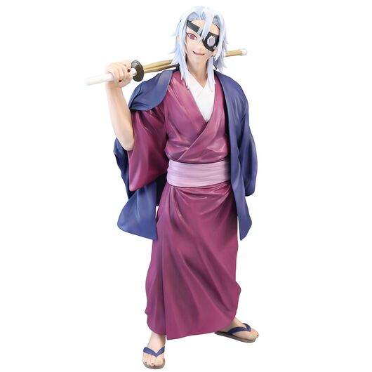 BANPRESTO Demon Slayer Kimetsu no Yaiba Giyu Tengen Uzui Ichibansho figure 27cm