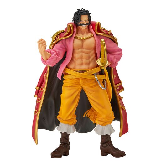 BANPRESTO One Piece Roger Pirates Gol D Roger Ichibansho figure 21cm
