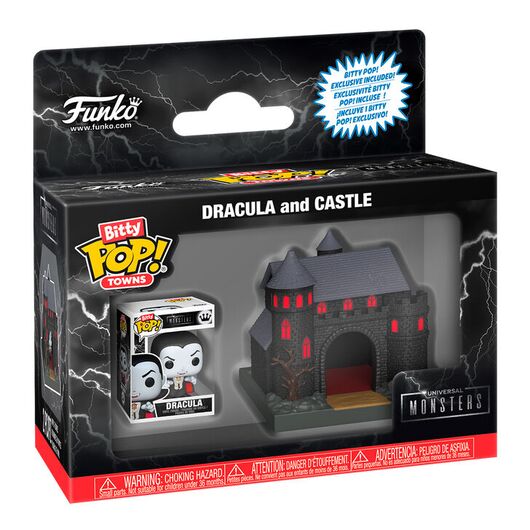 FUNKO Bitty POP figure Town Universal Monsters Dracula and Castle