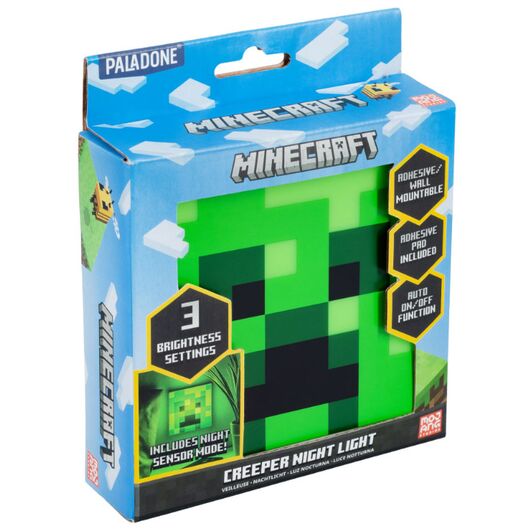 Paladone Lampada Night Minecraft Creeper