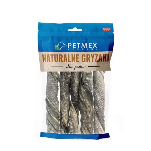 PETMEX Cod skin twist  - dog treat - 200g