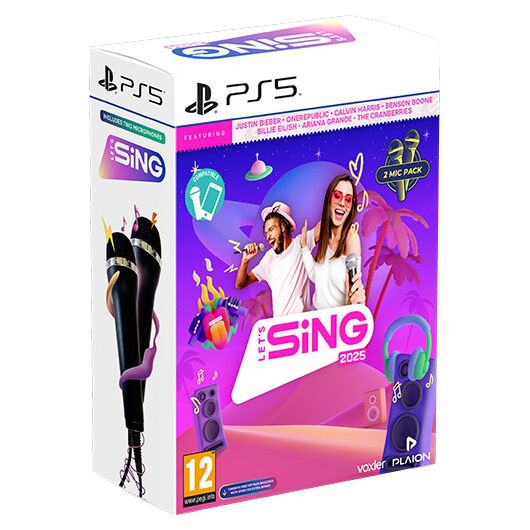 Let's Sing 2025 + 2 Microfoni