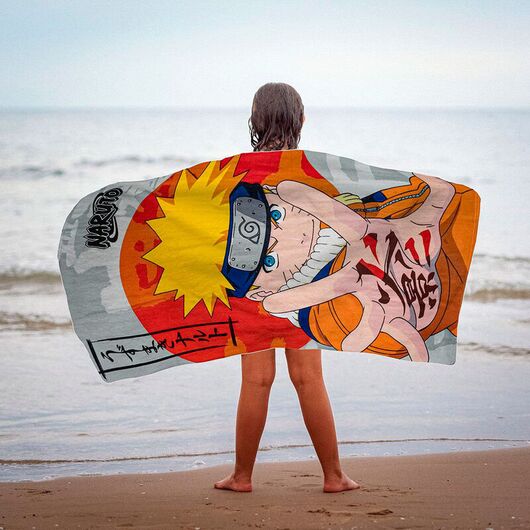 CERDÁ Naruto Shippuden microfibre beach towel