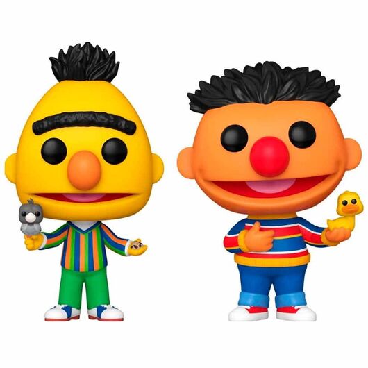 FUNKO POP Pack 2 figures Sesame Street Bert & Bernie Exclusive