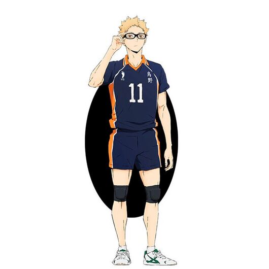 BANPRESTO Haikyu!! Battle at the garbage Dump 2 Kei Tsukishima Ichibansho figure 20cm