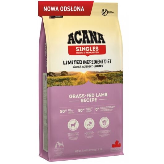 ACANA Singles Grass-Fed Lamb - dry dog food - 17kg
