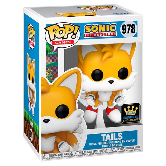 FUNKO POP figure Sonic The Hedgehog Tails Exclusive 5 + 1 Chase